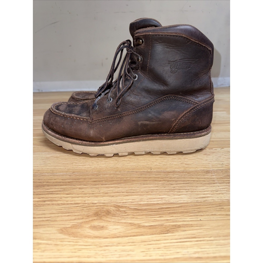Red Wing Shoes Traction Tred Lite Mens Soft Toe Boot US 11D  Brown 1222